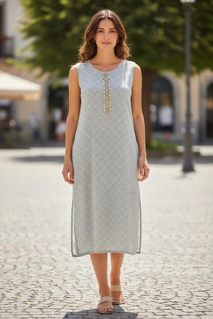 Georgette kurti