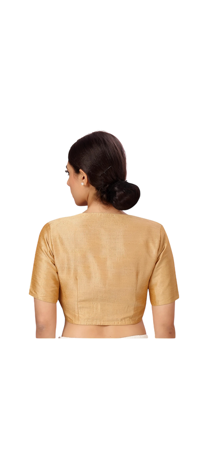 Antique gold blouse