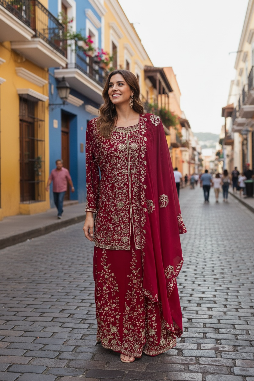 Party wear sharara set