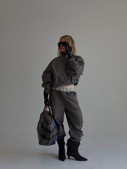 SABLE PANT IN CHARCOAL
