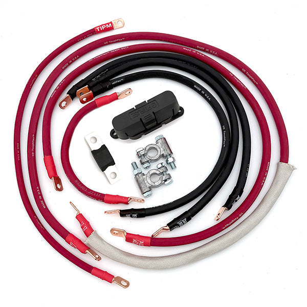 Jeep Wrangler JK Big 7 Battery Cable Kit (2007-2018)