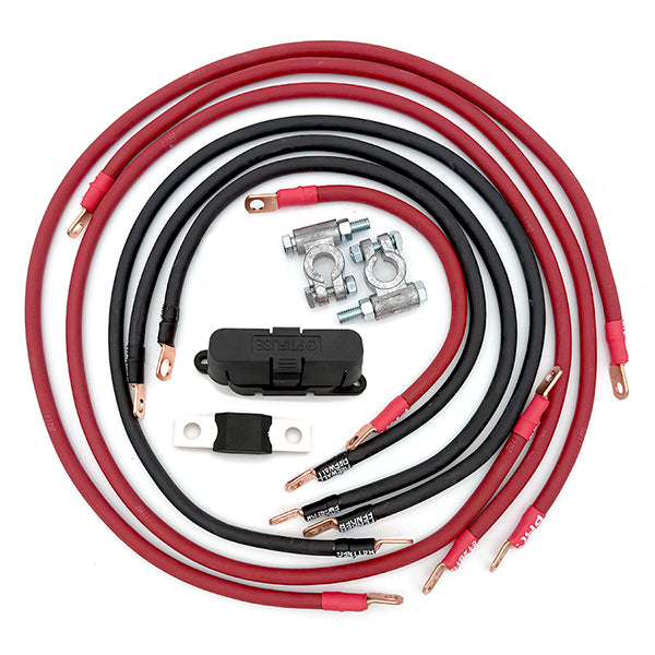 Jeep Grand Cherokee WJ Big 7 Battery Cable Kit (1999-2005)