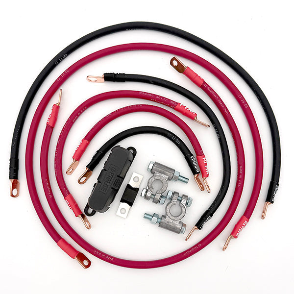 Jeep Cherokee XJ Big 7 Battery Cable Kit (1987-2001)