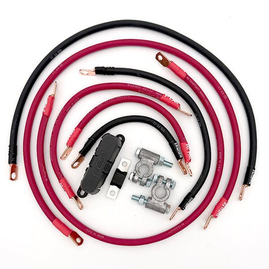 Jeep Cherokee XJ Big 7 Battery Cable Kit (1987-2001)