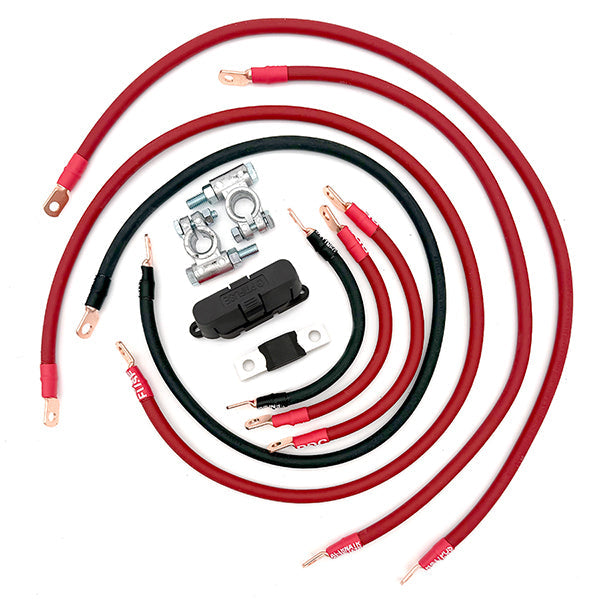 Jeep Commander XK Big 7 Battery Cable Kit (2005-2010)