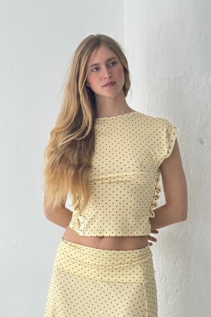 LIANA TOP IN BUTTER