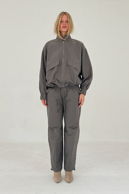 SABLE PANT IN CHARCOAL