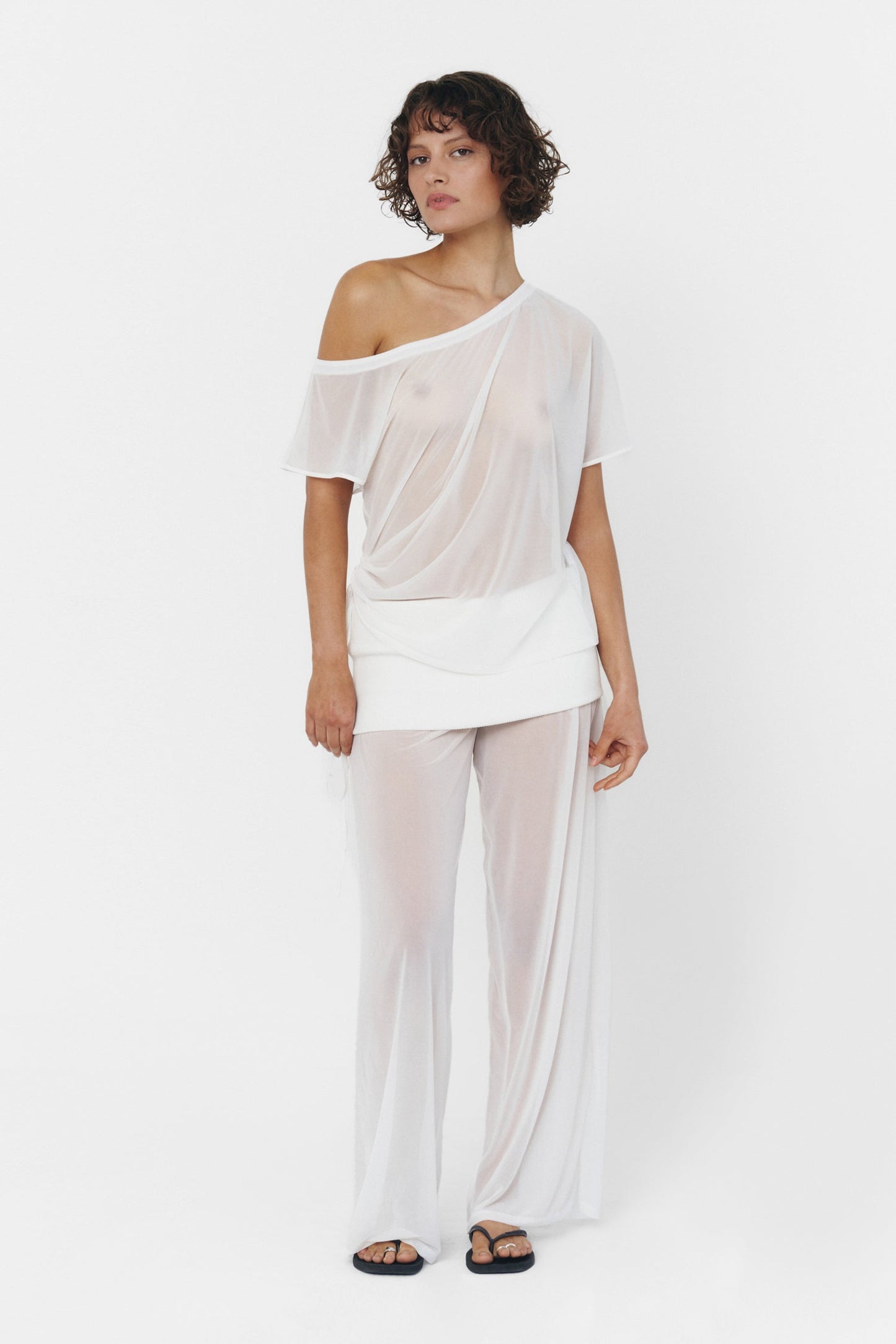 RAEL PANTS IN WHITE