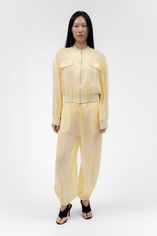 FABIO VOILE JACKET IN BUTTER