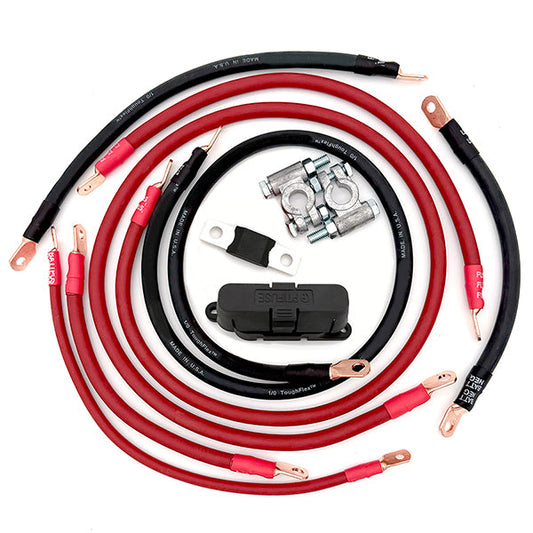 Toyota FJ Cruiser Big 7 Battery Cable Kit (2007–2014)