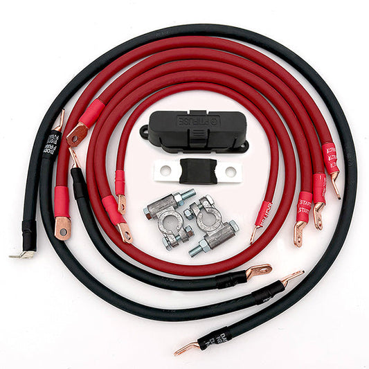 Toyota Land Cruiser Big 7 Battery Cable Kit (FZJ80 - 1993-1997)