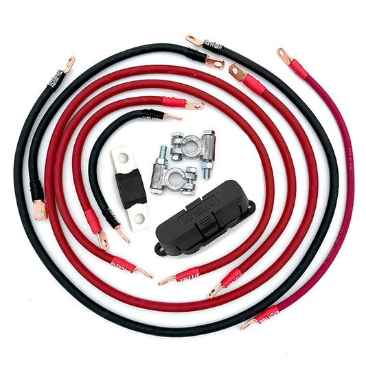 Toyota Tacoma Big 7 Battery Cable Kit (Gen 1 - 1995-2004)