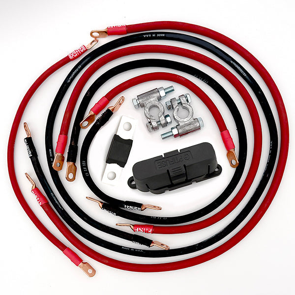 Toyota Tacoma Big 7 Battery Cable Kit (Gen 2 - 2005-2015)