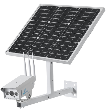 Silarius SIL-SOLARB5MP4G60W40AH Bullet 5MP 3G/4G camera with Solar Panel Power: 60W 40AH app (CamhiPro app)