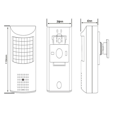 Silarius SIL-PIRSPY5MP 5MP PIR style Spy Camera
