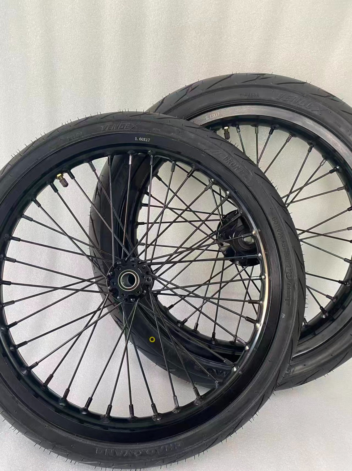 Customizable Supermoto Wheel Set For Surron LBX/Ultra Bee, E Ride Pro/Talaria XXX, MX3, MX4, MX5