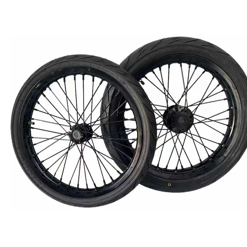 Customizable Supermoto Wheel Set For Surron LBX/Ultra Bee, E Ride Pro/Talaria XXX, MX3, MX4, MX5