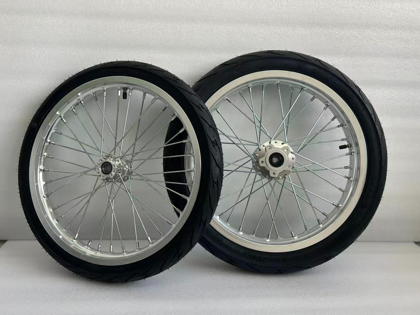 Customizable Supermoto Wheel Set For Surron LBX/Ultra Bee, E Ride Pro/Talaria XXX, MX3, MX4, MX5