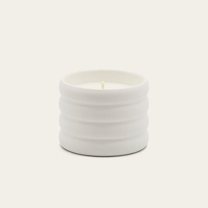 Soy Wax Ceramic Candle & Wick Trimmer Set
