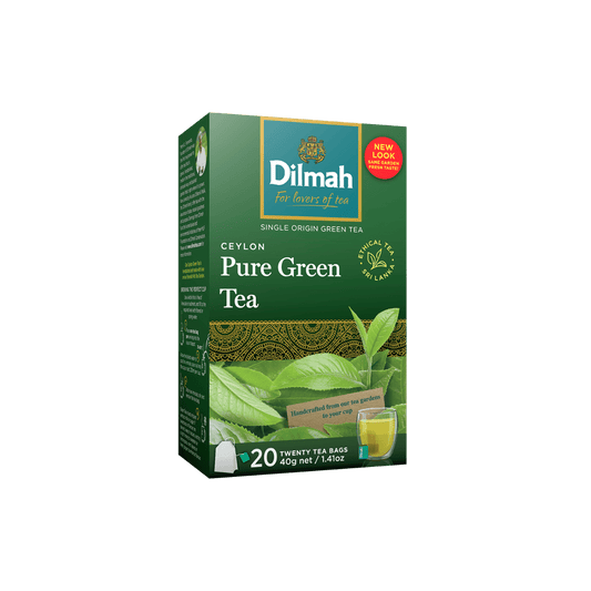 Dilmah Ceylon Pure Green Tea - 20 Tea bags