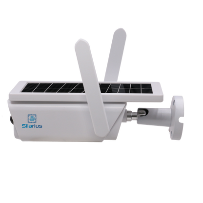 Silarius SIL-SOLARB3MPWIFI36 Bullet 3MP 3.6MM Solar Powered WiFi Camera (external removable 3W Solar Panel)