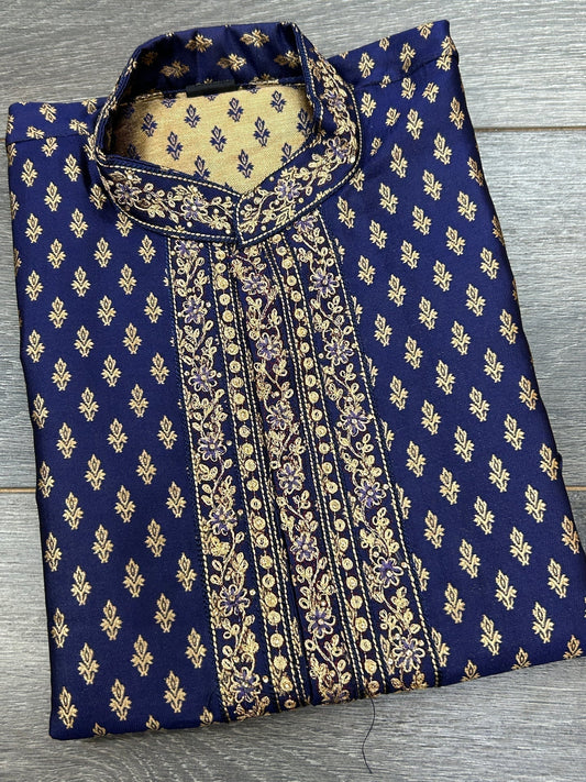 Silk short kurta