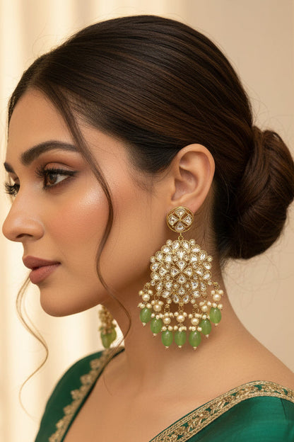 Kundan earrings
