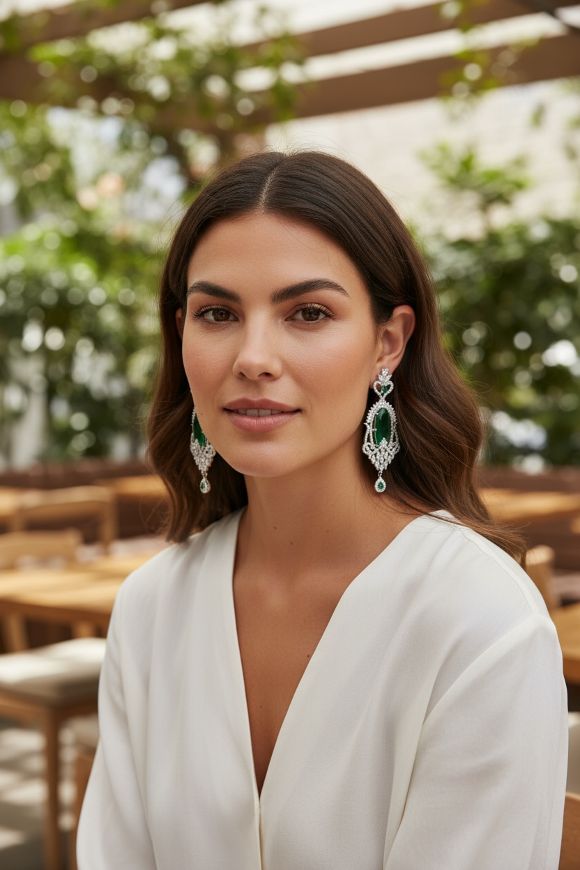 AD earrings