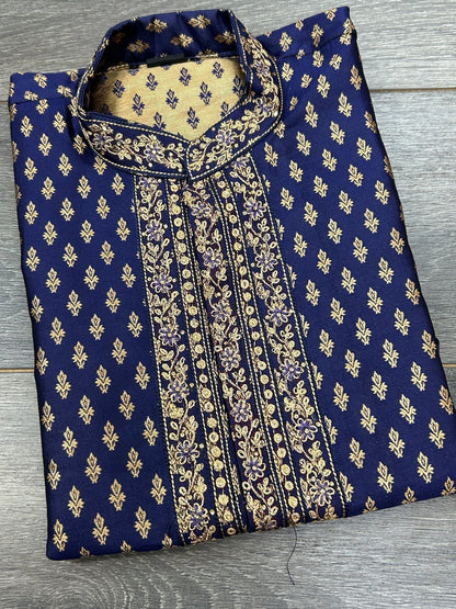 Silk short kurta