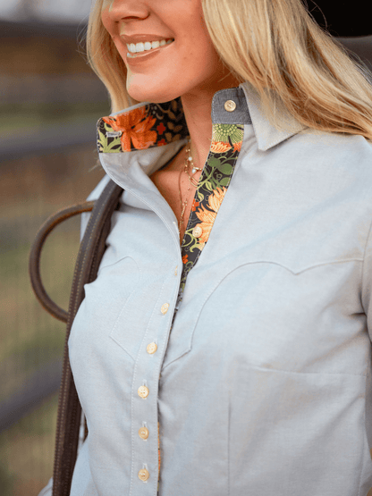 OG Khaki Women's Western Shirt