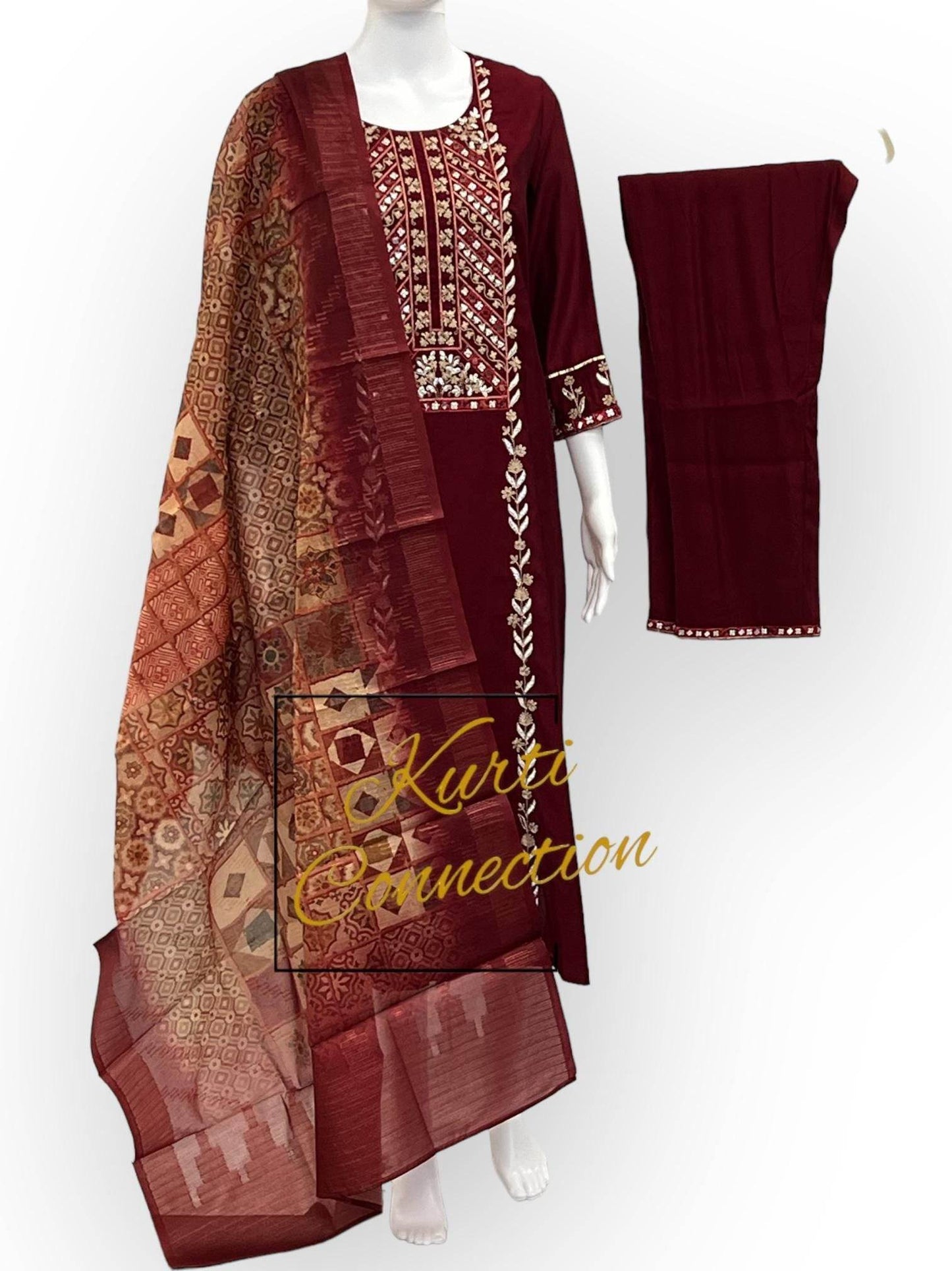 Modal silk kurti set | salwar kameez