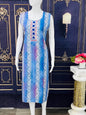 Batik print kurti with full lining