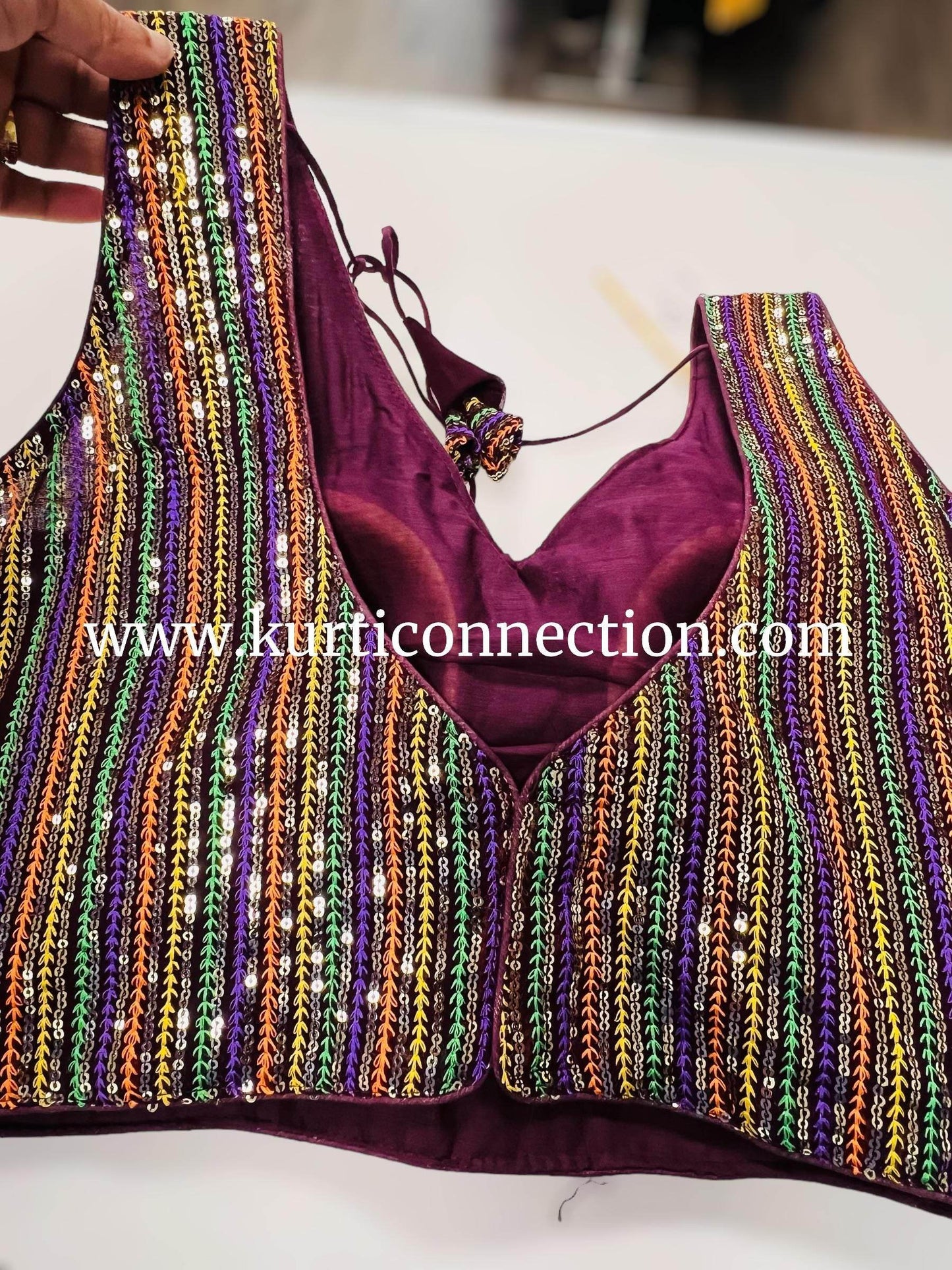 Sequin blouse