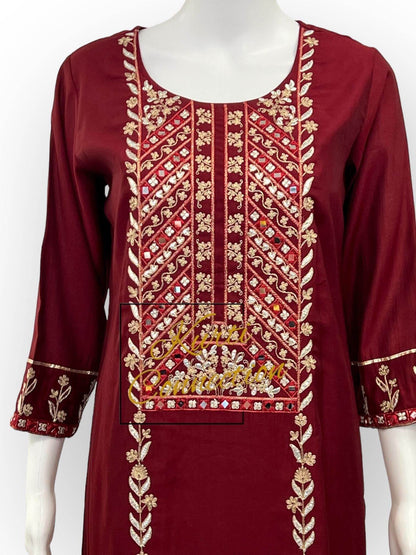 Modal silk kurti set | salwar kameez
