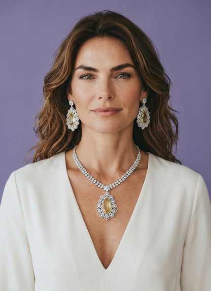 Statement Necklace and Earring Set