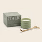 Soy Wax Ceramic Candle & Wick Trimmer Set