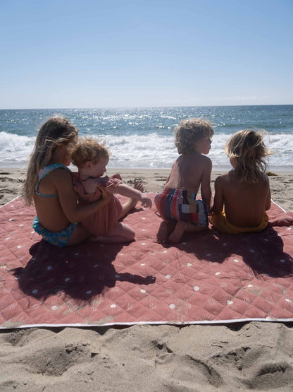 The Shwally Picnic Blanket - Sunset Rose