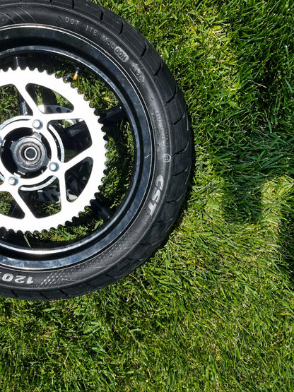 14 Inch Thick SuperMoto Wheelset for Tuttio Soleil 01 + Yozma IN10