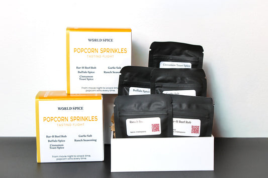 Popcorn Sprinkles Tasting Flight
