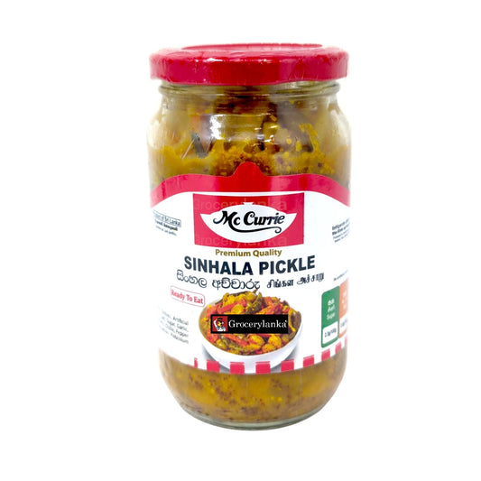 Mc Currie Sinhala Pickle 330g – Traditional Sri Lankan Mixed Vegetable Achcharu