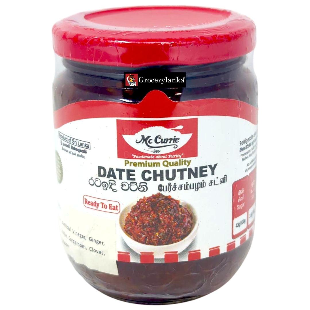McCurrie Date Chutney 300g – A Sweet & Tangy Delight for Every Meal