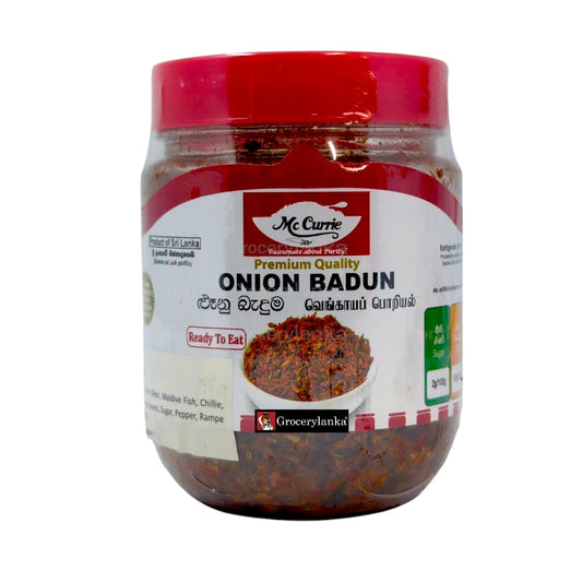Mc Currie Onion Badun 100g – Traditional Sri Lankan Caramelized Onion Sambol