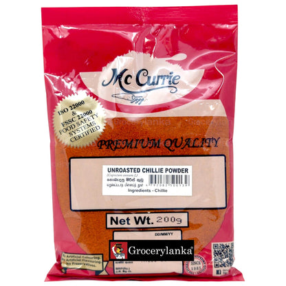 Mc Currie Chili Powder 200g (7.1 oz) | Grocerylanka